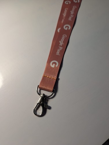 Lanyard google pixel rosa - google,