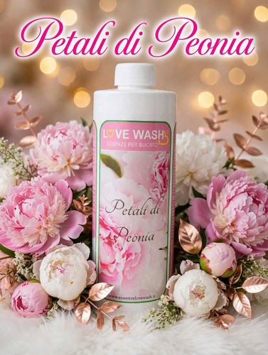 Peonia profumo bucato 500ml - peonia,